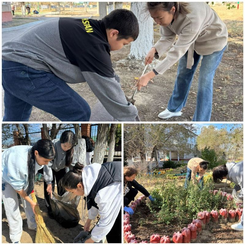 Ұлытау облысында 1000-ға жуық ұжым "Таза Қазақстан" республикалық акциясында белсенділік танытты