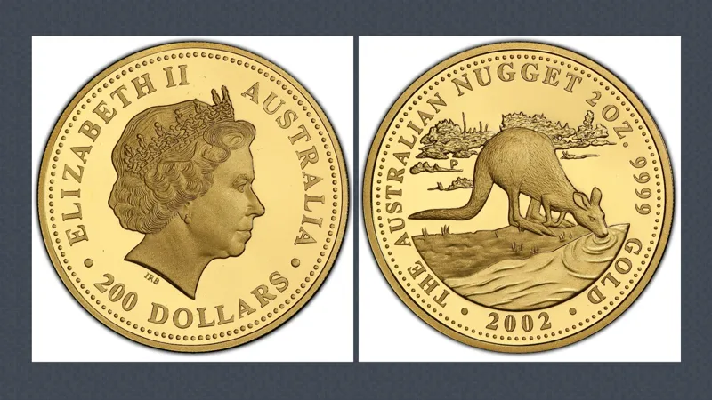 Инвестиционная монета "Elizabeth II – Australian Nugget" 