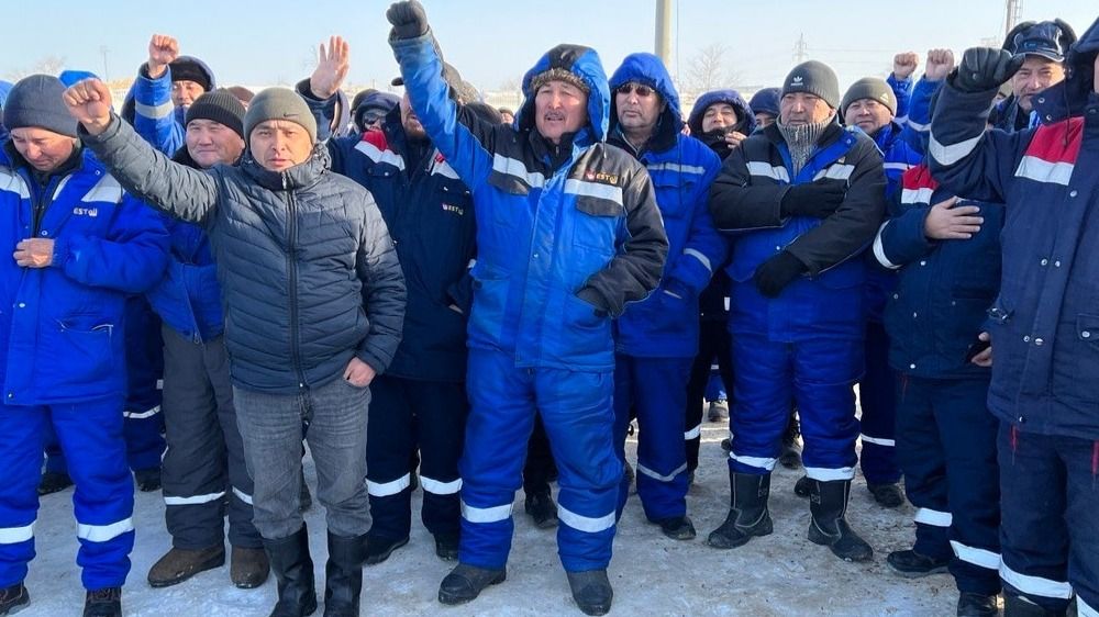 Забастовка рабочих ТОО 