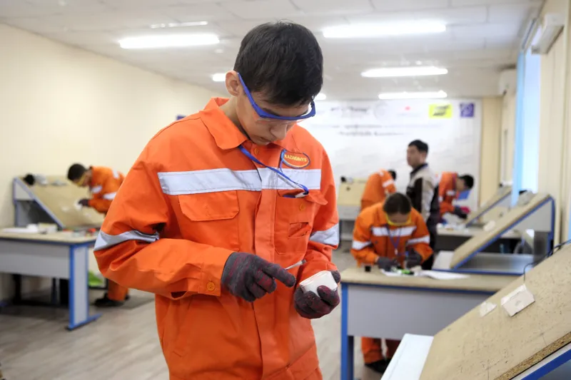 Студент на занятиях