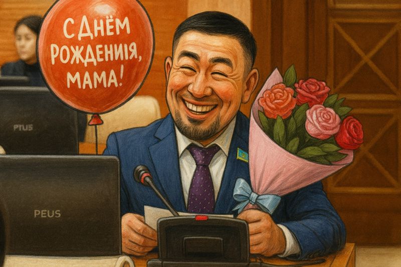 Депутатам мажилиса официально разрешили тратить рабочее время на поздравления близких