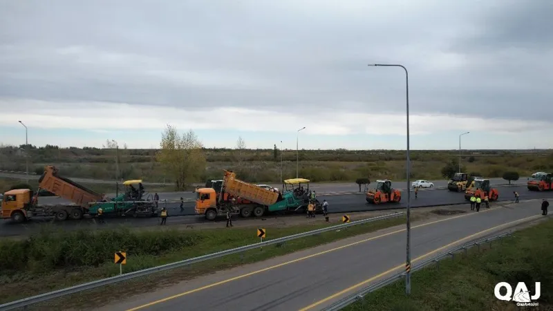 Средний ремонт участка дороги Астана – Караганда