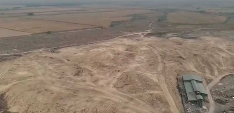 Пожар на свалке в Алматинской области потушен спустя неделю