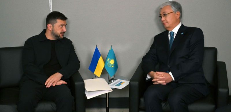 Токаев и Зеленский обсудили урегулирование российско-украинского конфликта