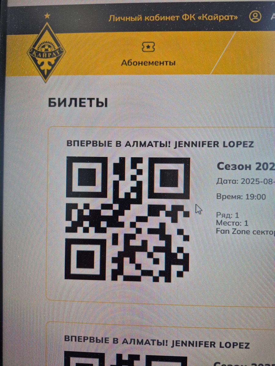 Электронный билет