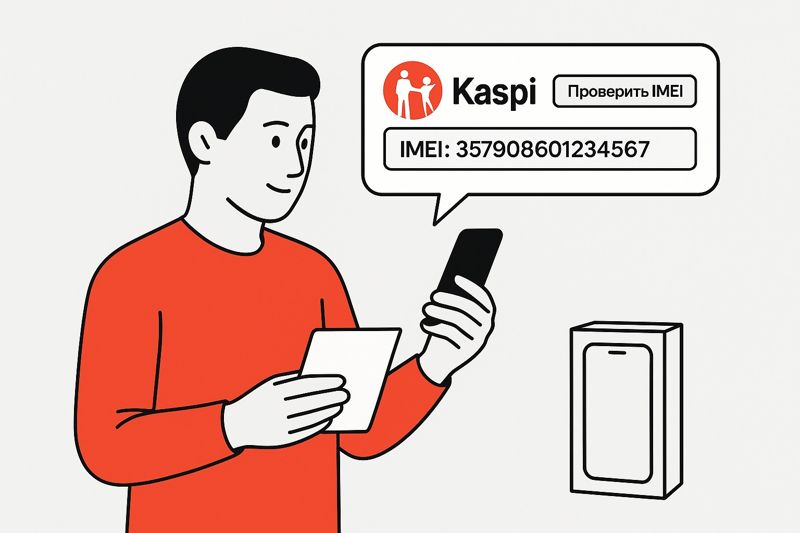 Как проверить IMEI-код телефона на Kaspi.kz: инструкция для покупателей