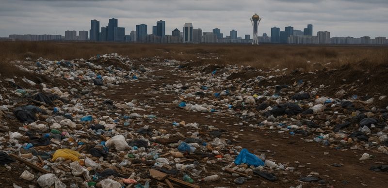 Новые заводы по сжиганию и переработке мусора появятся в Астане