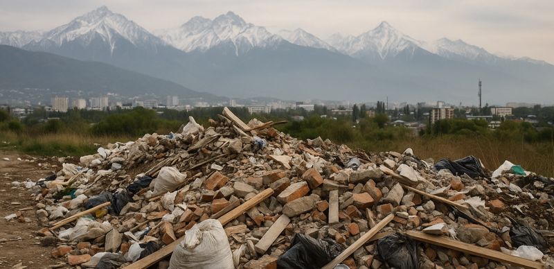 Стихийные свалки выявили в двух районах Алматы: экологи проведут рейд 