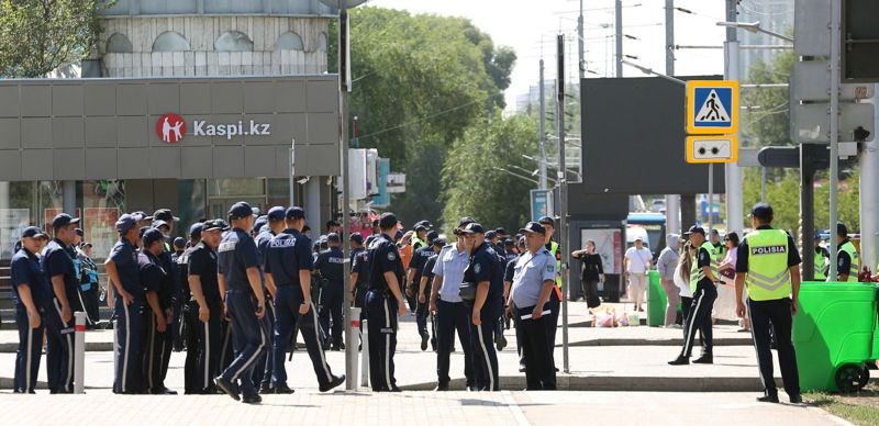 "Поддерживайте ярко, но культурно" – полиция сделала заявление перед матчем "Кайрат" и "Реал"