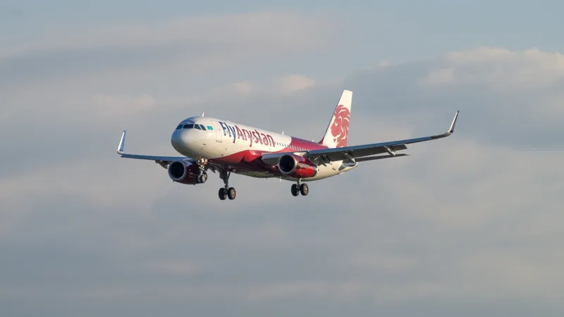 Борт авиакомпании FlyArystan
