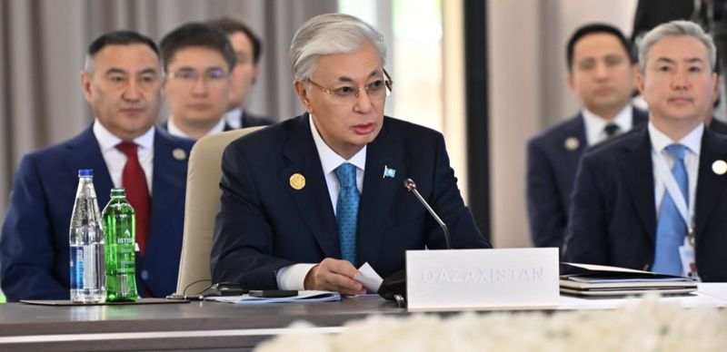 Финансы, инновации и Каспий. О чём говорил Токаев на саммите Организации тюркских государств