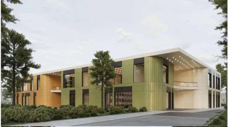 Эскиз здания