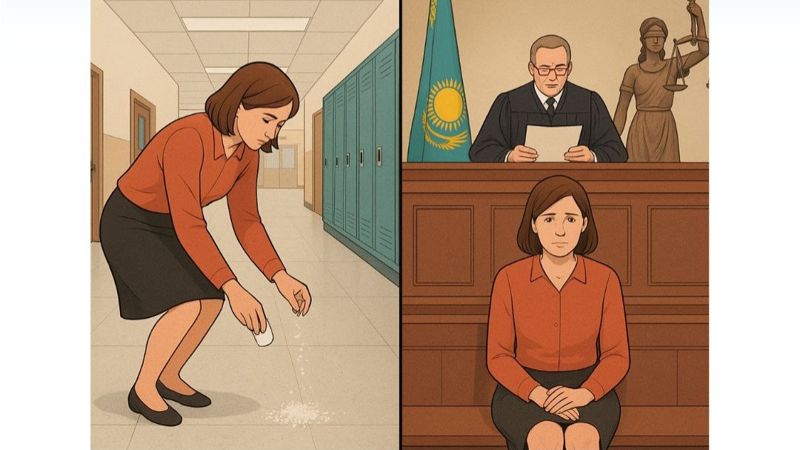 В Жамбылской области безработную учительницу оштрафовали за "солевой ритуал" на привлечение работы 