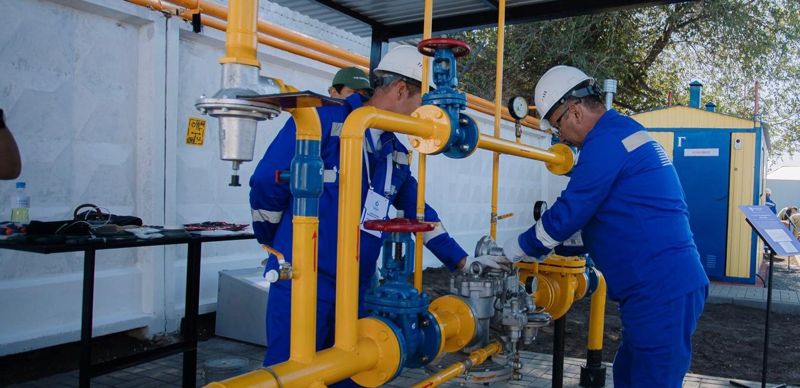 Воду обнаружили в газовых трубах в Костанае