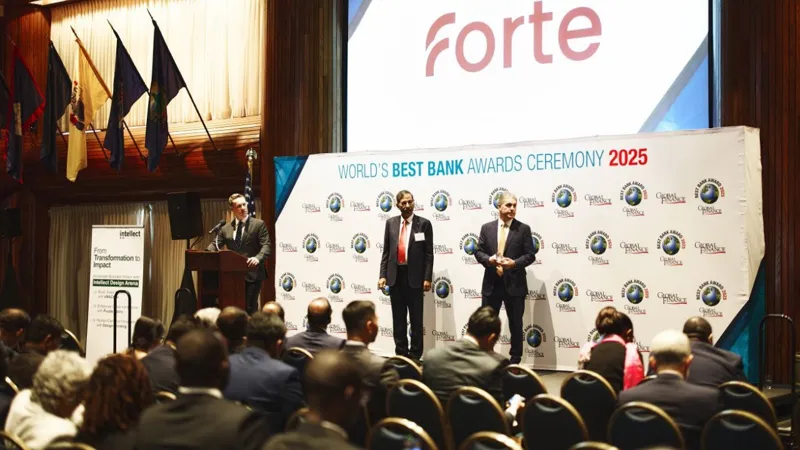 Церемония вручения Global Finance
