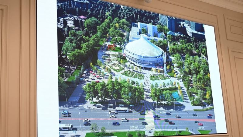 Площадь у алматинского цирка превратят в общественное пространство