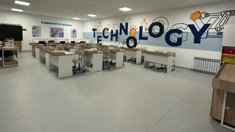 Интерьер школы