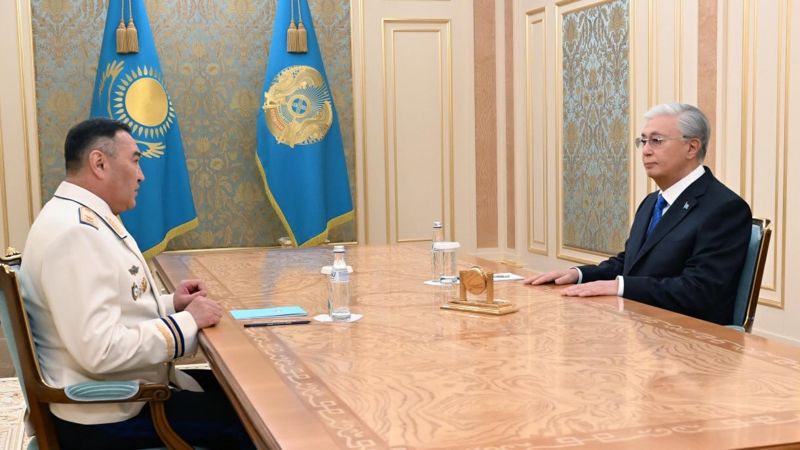 После приёма главы КНБ президент Токаев сменил его заместителя