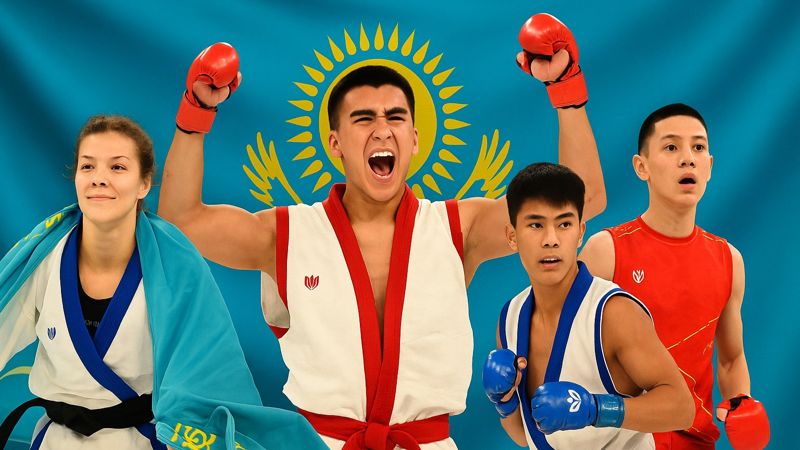 Казахстан завоевал два золота и два серебра по ММА на Азиатских играх