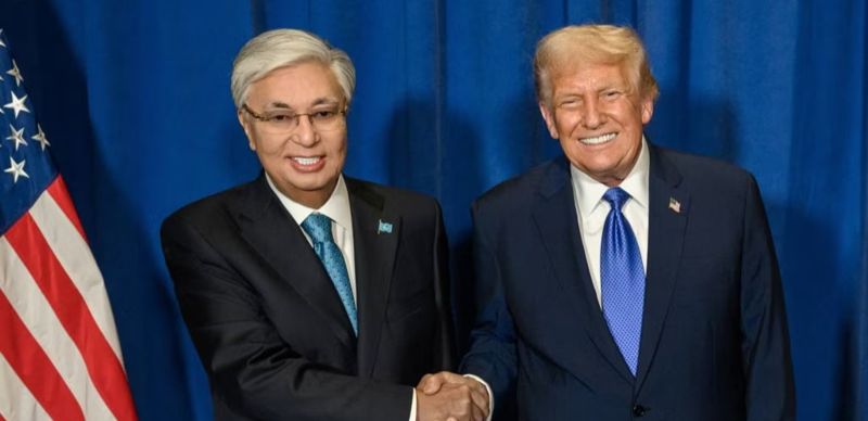 Президент Токаев пригласил Дональда Трампа посетить Казахстан с визитом