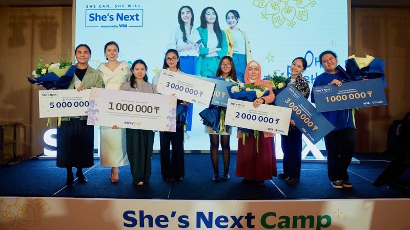 Visa и Halyk определили победительниц четвёртой волны инициативы She’s Next