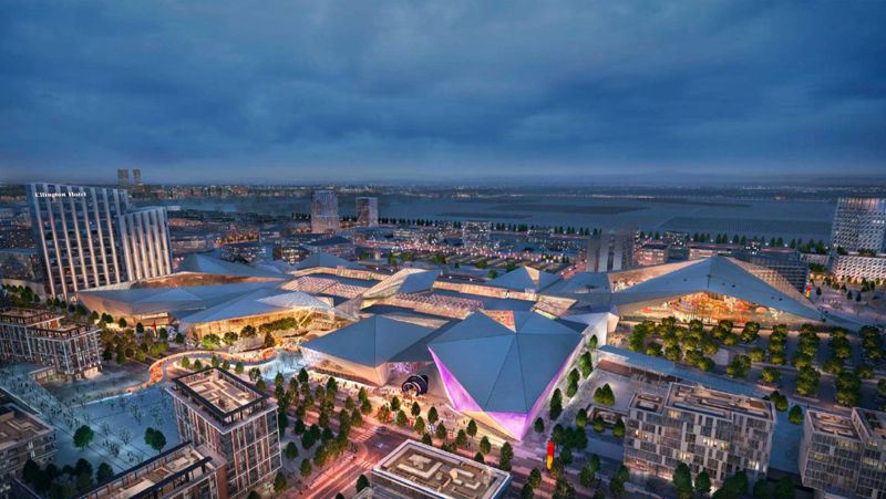 Туристический квартал в Астане, который путали с Диснейлендом, откроют только в 2029 году