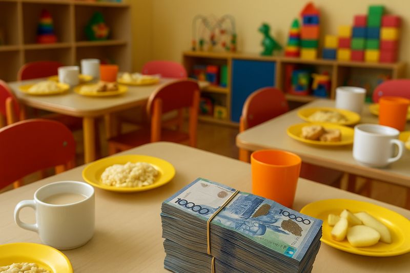 Фантомные зарплаты и недоедающие дети: как детские сады Алматы разбазаривали бюджетные деньги