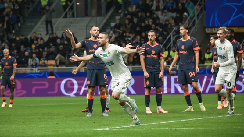 "Кайрат" забил "Интеру", но проиграл в Милане со счётом 1:2