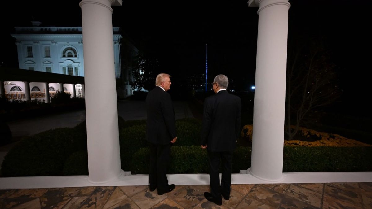 Дональд Трамп и Касым-Жомарт Токаев