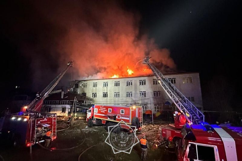 Пожар в детдоме Алматы: что известно к этому часу