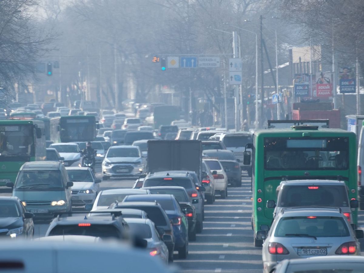 На улицах Алматы