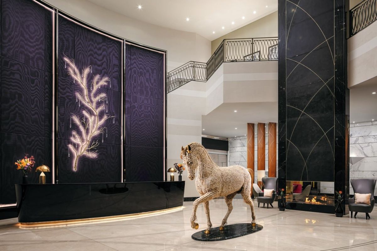 Интерьер The Ritz-Carlton, Astana