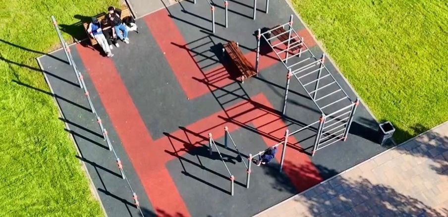 Благоустройство площадки