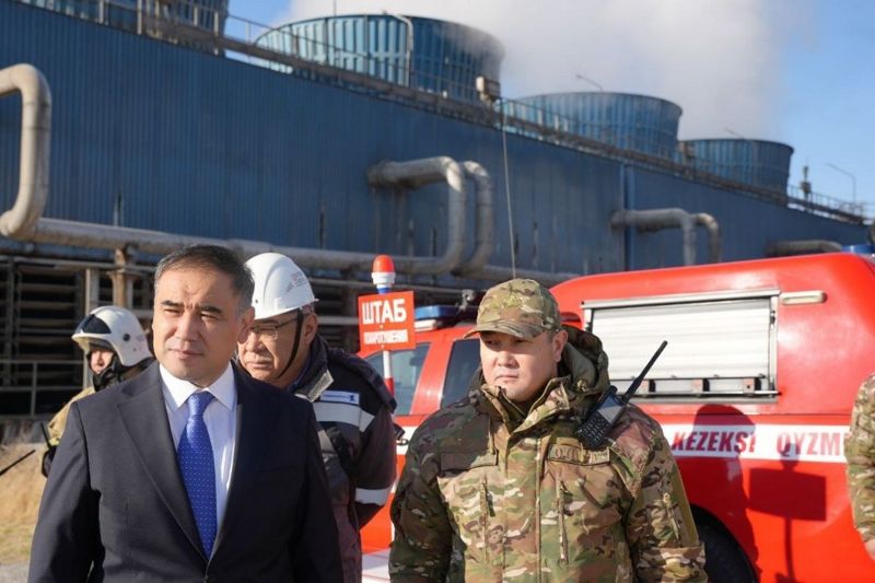 Действия при ЧС зимой: учения по гражданской защите "Қыс-2025" прошли в Шымкенте