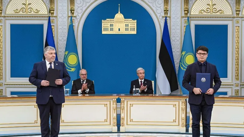 Официальный визит президента Эстонии