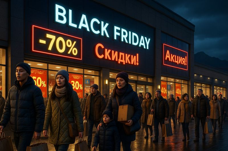 Чёрная пятница: сколько тратят и что покупают казахстанцы