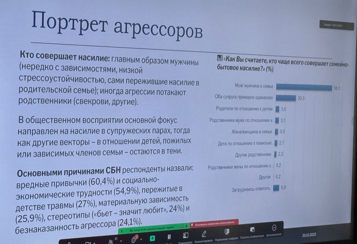 Портрет агрессоров в Казахстане
