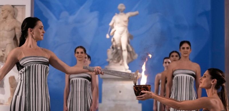 В Греции зажгли огонь зимней Олимпиады – 2026