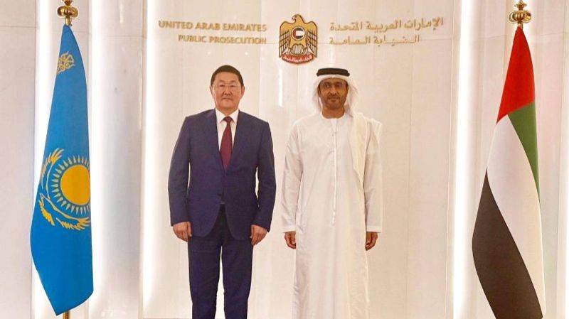Генпрокурор Казахстана лично обсудил в ОАЭ сотрудничество по экстрадиции разыскиваемых лиц