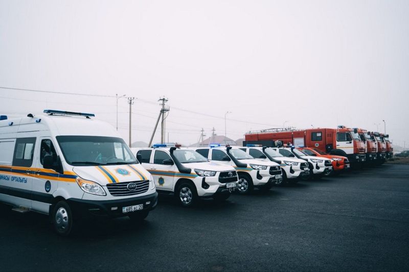 Ұлытау облысында Қазақстан ТЖМ бірінші авиациялық жасағы мен жаңа өрт бөлімшесі ашылды