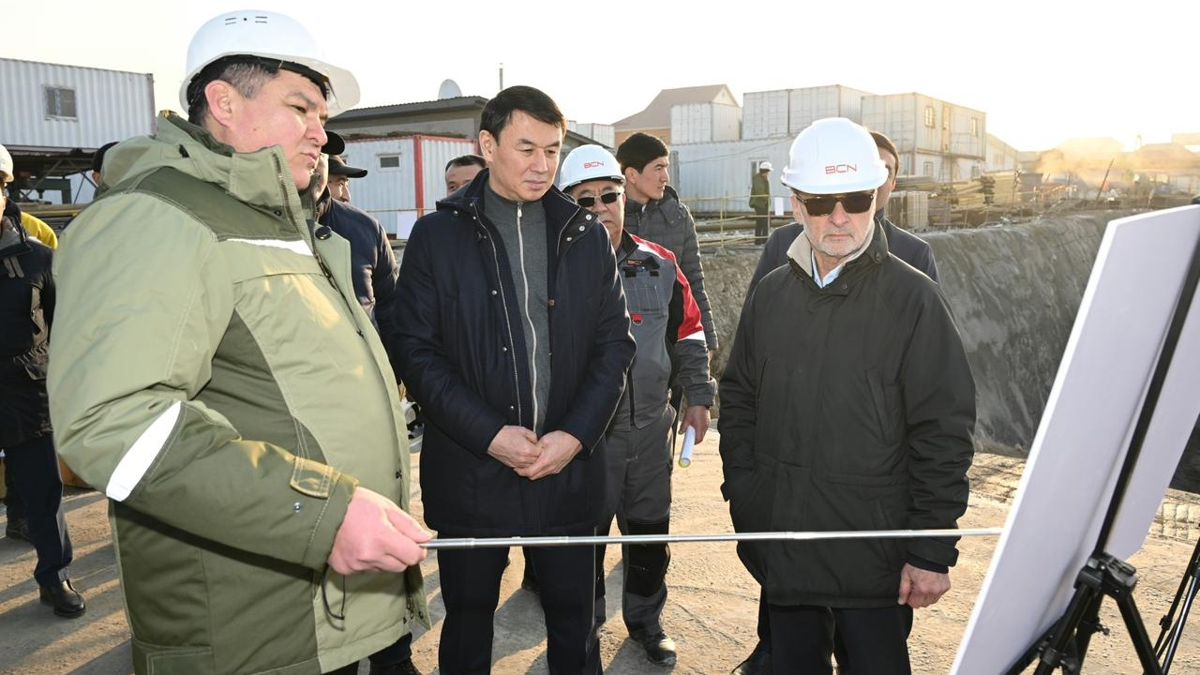 На строящейся станции метро 