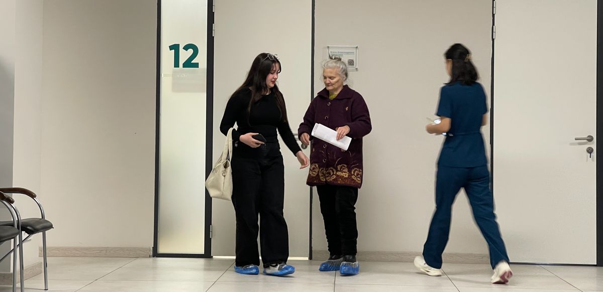 Пациенты в клинике