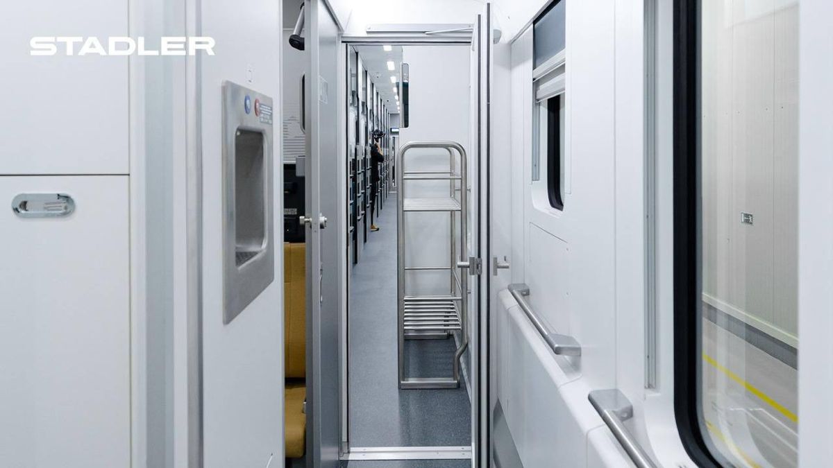 Новый плацкартный вагон