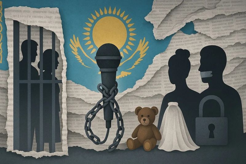 Аресты, обыски и запреты: чем запомнился 2025 год для прав человека в Казахстане