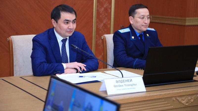 Алибек Алденей и Едил Джубанов