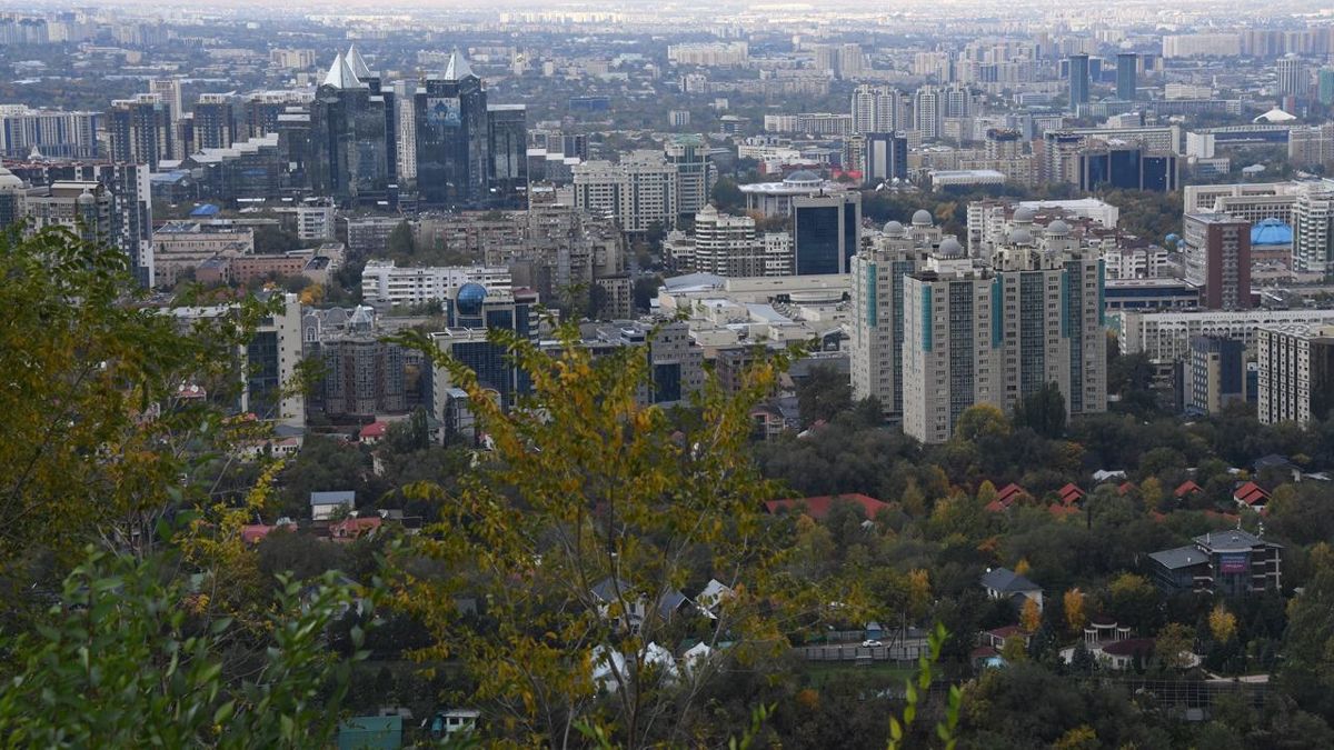 Панорама Алматы