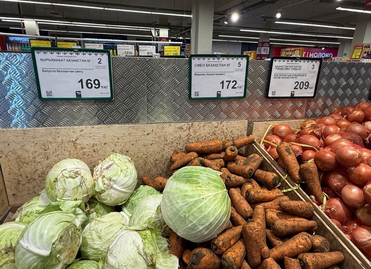 Стоимость капусты и моркови 13 декабря 2025 года