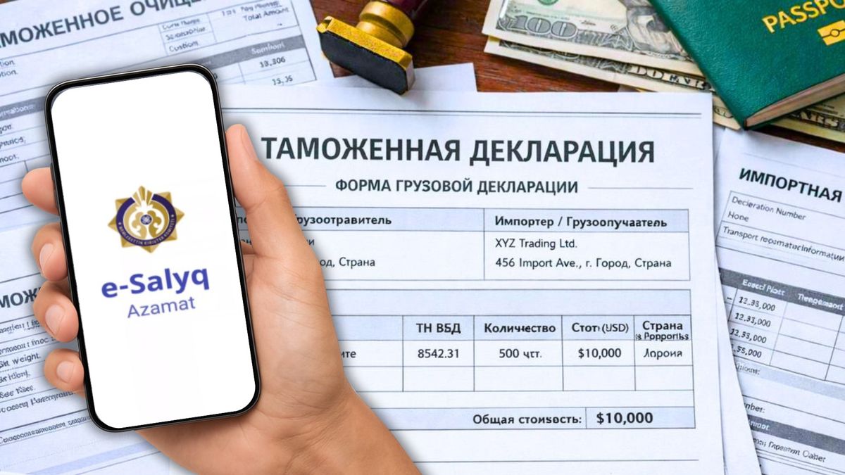 Оформление декларации