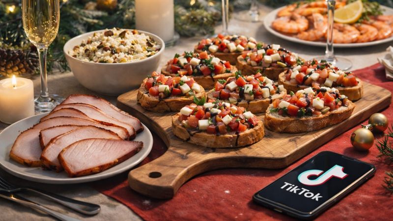 Праздничная еда с характером: новогодние рецепты от креаторов TikTok, которые вы точно захотите повторить