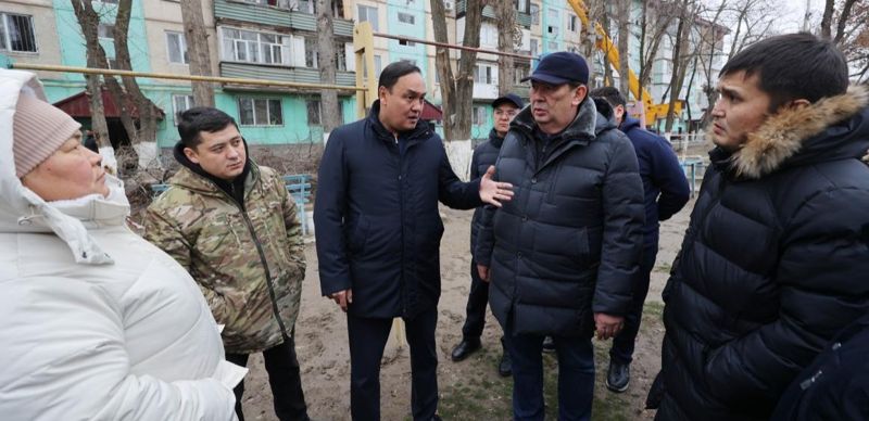 После пожара в Таразе объявлена чрезвычайная ситуация объектового характера